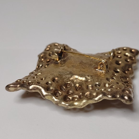 Vintage Lightweight Square Brooch - Picture 11 of 12